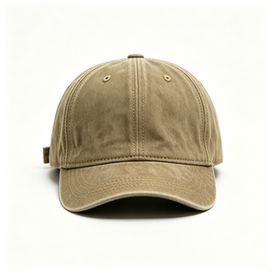 Casquette de baseball non structurée en coton délavé style vintage avec visière courbée, broderie personnalisée en relief pour hommes et femmes, usage quotidien - Product Image 4