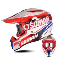 NOUVEAU CASQUE DE MOTOCROSS ÉLÉGANT UNISEXE POUR LA CONDUITE EN EXTÉRIEUR ET LA PROTECTION
