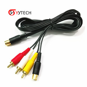 <span class=keywords><strong>Cable</strong></span> <span class=keywords><strong>de</strong></span> Audio y Video SYYTECH S AV <span class=keywords><strong>para</strong></span> Accesorios <span class=keywords><strong>de</strong></span> Sega Saturn - Product Image 1