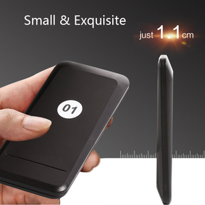 Wireless Guest <strong>Customer</strong> Queue Paging Buzzer Beeper Restaurant Pager <strong>System</strong> for Food Court Food Hall <strong>Cafe</strong> Church Clinic - Product Image 2