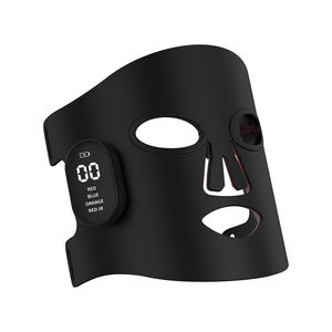 <span class=keywords><strong>Masque</strong></span> facial LED infrarouge et <span class=keywords><strong>rouge</strong></span> pour la peau, réglable, en silicone, portatif, de niveau salon Yanxer, 390-850 nm, pour la thérapie photonique du nez et du visage - Product Image 6