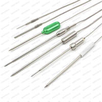 Poignée en silicone haute température 260 °C Câble en silicone blindé à 2 cœurs Prise 6.35mm Capteur de température résistant au four NTC 3.3K