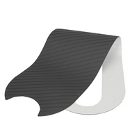 Tapis antidérapant en plastique et silicone imperméable pour trottinette électrique MI 5 Plus avec adhésif double face
