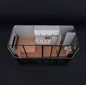 Cabine WC Publique Préfabriquée de Luxe Moderne, Capsule Apple, Structure en Acier, Alimentation Solaire, Villa/Bureau/Maison Rapide à Monter - Product Image 5
