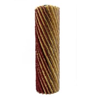 Rouleau de brosse en fibre de sisal et gaze industrielle pour le ponçage et le polissage des surfaces de meubles en bois