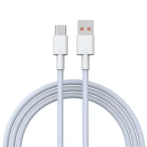 Fabrieksverkoop 6a Usb Super Snel Opladen Kabel 1M Type-C Hoge Snelheid Lading Datakabel Voor Mobiel Apparaat