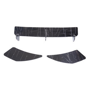 Spoiler arrière modifié <span class=keywords><strong>Golf</strong></span> <span class=keywords><strong>7R</strong></span>, lame de vent, petit kit de carrosserie ABS, accessoires de pare-chocs, fixation par boulons, garantie 1 an, état <span class=keywords><strong>neuf</strong></span> - Product Image 5