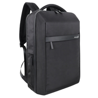 Mochila de Viaje Ligera de Gran Capacidad para Hombre y Mujer, Impermeable, de Poliéster PU, con Compartimento para Portátil y Cierre de Cremallera