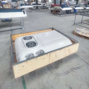 Cooling A/C unit 10kw DC24V/12V Cooling /Heating Mono Block Integrated Roof Mounted <b>Air</b> <b>Conditioner</b> for 5-6 Meters <b>Mini</b> Bus AC - Product Image 2