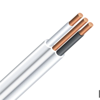 Câble électrique en cuivre Nmd90 300v certifié CSA, câble isolé en PVC solide, câble isolé en PVC, 14 12 10 8 6 AWG Nmwu nmd