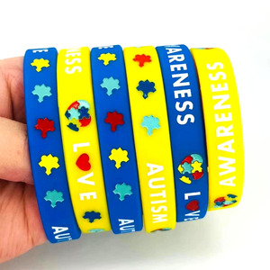 Wholesale Custom Multi-Size Silicone <b>Rubber</b> Bracelet-Unisex Sports & Party Gift OEM/ODM Supported Custom Colors Available - Product Image 3