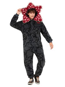Pijama Unisex de Forro Polar Coral para Halloween Invierno 2025, Disfraz de Cosplay de <span class=keywords><strong>Stranger</strong></span> <span class=keywords><strong>Things</strong></span> 4, Mono de Flor Asesina - Product Image 6