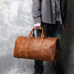 Sac de Voyage de Luxe en Cuir Véritable Fait Main, Design Français, Personnalisation du Logo, Idéal pour les Voyages d'Affaires - Vente en Gros FD0000266 - Product Image 5