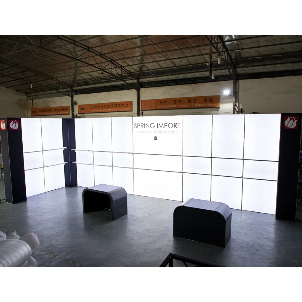 Nextion — affichage modulaire Portable et réutilisable, ensemble facile à utiliser, exposition publicitaire d'intérieur, rétro-éclairé
