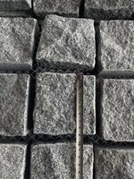 Dalles de pavés en granit gris de Chine, moins chères, finition naturelle sur cinq côtés, motif brique, pour allées, jardins, extérieur et usage industriel
