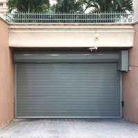 Portes Composites de Style Industriel Moderne, Volets Roulants de Sécurité à Levage Vertical pour Villa - Durables, Écologiques, Faciles à Nettoyer