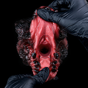 LK-7308 Masturbatore a canale singolo a forma di testa di drago infuocato per uomo, per un'esperienza di sottomissione intensa, stimolatore in silicone per allenamento del pene, sex doll - Product Image 4