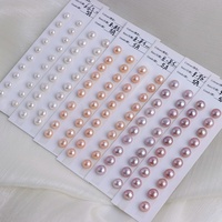 Perles d'eau douce naturelles écologiques de forme bouton 8-9 mm AAAAA, perles polies pour artisanat, vente en gros en vrac