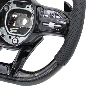 Volant en fibre de carbone standard pour Mercedes Benz CLA <span class=keywords><strong>250</strong></span> E350 W221 W166 GLE 53 - Product Image 6