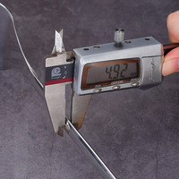 Ensemble d'ustensiles de cuisine en acier inoxydable 304, 8 pièces, outils de cuisson avec manche en bois massif pour la maison