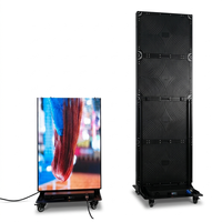 Pantalla LED Digital Inteligente con Control WiFi IP65, P2.5, para Interiores, de Pie, 640x1920mm