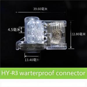 वाटरप्रूफ जस्ता मिश्र धातु कनेक्टर मुक्त स्ट्रिपिंग तार <span class=keywords><strong>3</strong></span>-कोर केबल आउटडोर आईपी 68 फास्ट टर्मिनल 1 <span class=keywords><strong>2</strong></span> आउट आवास में - Product Image 5