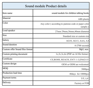 Livre <span class=keywords><strong>sonore</strong></span> tactile éducatif pour bébé, livre d'images musical avec sons audio, livre cartonné imprimé pour nourrissons - Product Image 6