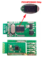 V1.5 Super MINI ELM327 Ble ELM 327 versión 1,5 con PIC18F25K80 Chip OBD2 / OBDII para Android par coche escáner de código