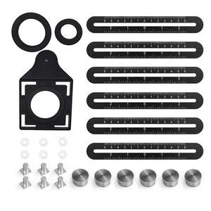 Regla Plegable de Plástico Resistente KHC DIY con Función Ajustable para Mediciones Complejas de Azulejos, Herramientas de Montaje OEM, 1 Año de Garantía - Product Image 4