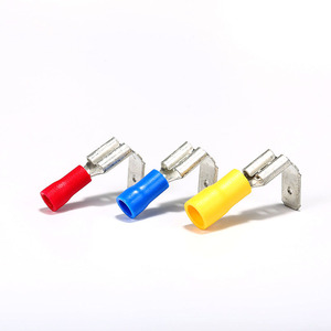 PBDD en forma de hombro <span class=keywords><strong>Mela</strong></span> y hembra Cable prensado aislado bloque de latón terminales Cable conector terminales - Product Image 1
