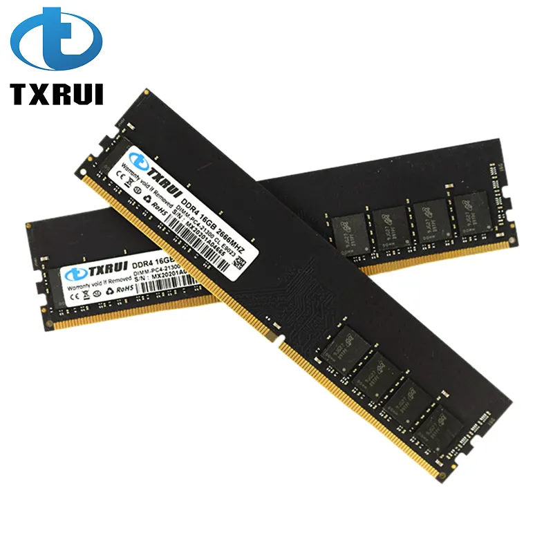 RAM DDR4 8GB 16GB 32GB 2666MHz 3200MHz U-DIMM الذاكرة وحدة 8GB 16GB 32GB كمبيوتر سطح المكتب DDR4 ram 8gb