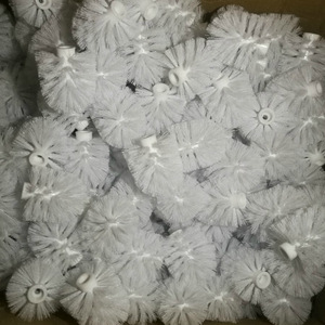 <b>Toilet</b> <b>Brush</b> <b>Heads</b> Plastic 8Cm Clean <b>Toilet</b> <b>Replacement</b> Parts White Color Customizable Size Stocked - Product Image 1