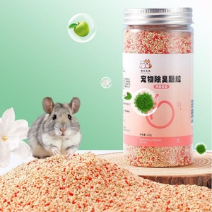 Partículas Desodorantes para Hámsteres, Material de Amortiguación Absorbente, Retención de Fragancia, Material Desodorante para Inodoros de Mascotas para Todas las Estaciones - Product Image 1