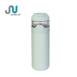 Bouteille d'eau <span class=keywords><strong>thermos</strong></span> intelligente en acier inoxydable nouveau design avec <span class=keywords><strong>bouchon</strong></span> d'affichage de la température capacité de 400ml pour le camping écologique - Product Image 4
