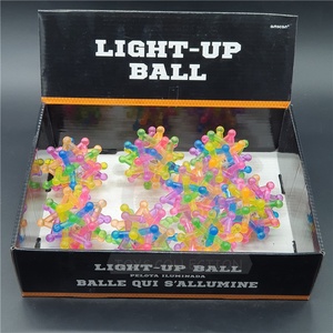 Wholesale TPR Plastic Light up Bouncy Flashing Pet Toy <b>Balls</b> for 5 to 7 Years Old <b>Dog</b> - Product Image 6