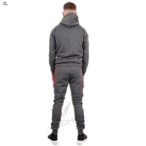 ชุดออกกำลังกายเนื้อแข็งปรับแต่งได้สำหรับผู้ชายชุดฝึกยิมยิมยิมผ้าโพลีเอสเตอร์แบบมีซิป - Product Image 1