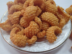 ขนมชิปอาหารทะเลอาหารป่องรสเผ็ดกรอบขนมปลาหมึกแครกเกอร์ข้าวกระเป๋าจีนบรรจุภัณฑ์ข้าวอบห่อสาหร่ายทะเล - Product Image 5