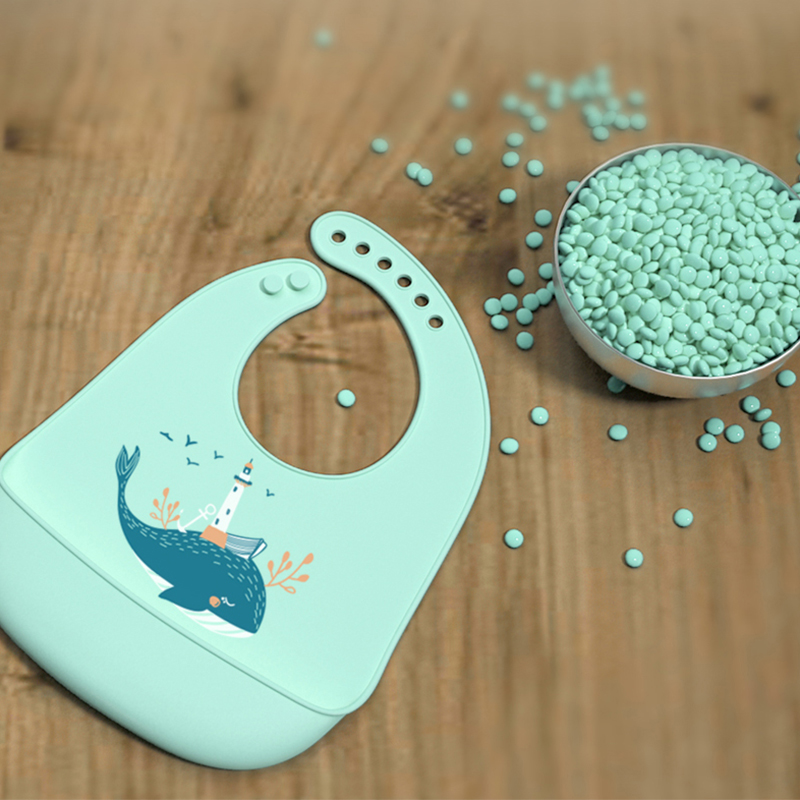 водонепроницаемый силиконовые ложки для кормления маленьких Платочек-Слюнявчик с веревкой и мультяшным