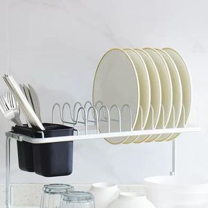 Escurridor de Platos Doble Multifuncional Moderno de Aluminio y PP, Organizador de <span class=keywords><strong>Cocina</strong></span>, Escurridor de Platos, Almacenamiento de Ollas, Plato/Barco - Product Image 5