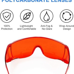 Gafas de Seguridad Antivaho para Laboratorio Dental con Protector Ocular, Multiusos, para Blanqueamiento Dental y Fotopolimerización - Product Image 6