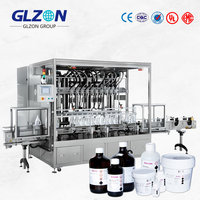 Máquina Llenadora de Botellas Totalmente Automática, Proveedores de Máquinas Llenadoras de Líquidos para Productos Químicos, Aceite, Detergente