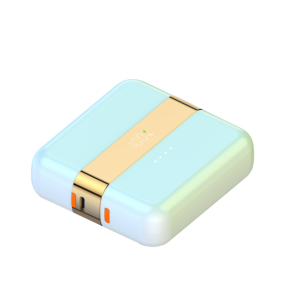 Batterie externe magnétique 0000 mAh – Conception détachable pour deux utilisateurs, câble interchangeable intégré, compacte et élégante pour un usage quotidien - Product Image 5