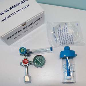 جهاز قياس تدفق الأكسجين <span class=keywords><strong>O2</strong></span>، منظم أكسجين طبي عام مع مقياس تدفق - Product Image 6