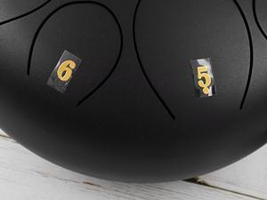 Tambor de Lengüeta de Acero de 8 Pulgadas, 8 Notas, Fabricación OEM, Tambor de Acero al Carbono Personalizado - Product Image 3