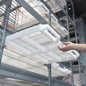 Sistema Moderno Automatico a Gabbie Tipo H per Polli da Carne con Raccolta Automatica - Attrezzatura per Allevamento Avicolo per Polli da Carne - Product Image 5