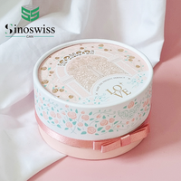 Benutzer definierte Luxus Geschenk box Verpackung Pappe Geschenk box Papier röhre leere kleine Hochzeit Geschenk box Verpackung