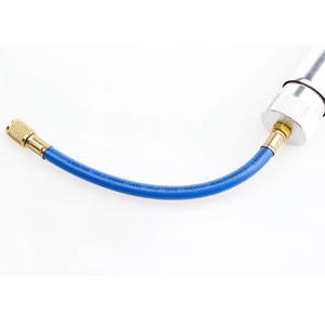 Manguera de Recarga de Aire Acondicionado para Automóvil R134a con Botella de Aceite Refrigerante R22, Dispositivo de Recarga de Productos Químicos para Aire Acondicionado de Uso Doméstico - Product Image 5