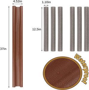 JYD Guarnizione per Porta da 37 Pollici Rimovibile <span class=keywords><strong>e</strong></span> Lavabile, Isolante Acustico, Paraspifferi Regolabile, Sigillante per Fondo Porta - Product Image 2