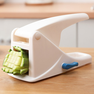Trancheuse à double lame, pour couper en bandes longues les légumes et les fruits, adaptée aux cuisines, aux hôtels et à un usage domestique, gain de temps - Product Image 2