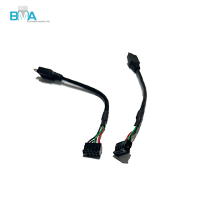 Micro-USB-B-Stecker auf 2,0mm 5-Pin-Kabelbaum 95MM/0,31ft UL2725 28AWG für Industrielle Daten- und Stromverbindungen - Product Image 5